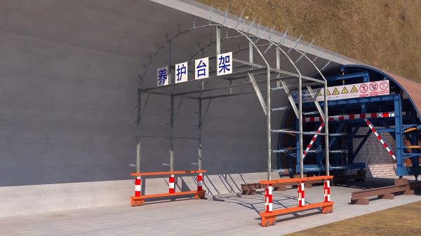 莱芜隧道施工动画制作公司 - 隧道施工工艺和施工方法 - 隧道施工汇报动画视频 - bim 工程施工动画